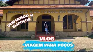 Conheci a Feira Literária de Poços de Caldas | VLOG FLIPOÇOS