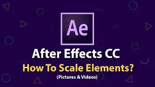 After Effects Tutorial - How To Scale Elements?