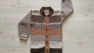 4_5 YAŞ  fermuarlı çocuk ceketi #örgü #ceket #örgümodelleri #kesfet #orgu #handmade #diy