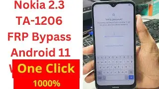 How to Hard Reset & Bypass FRP Nokia 2 3 TA 1206  Security patch One click