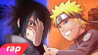 [REEDITADO] Refrão | Rap do Sasuke e Naruto (Naruto) - MAS NÓS SOMOS IGUAIS Feat. T7rap | JSRAP