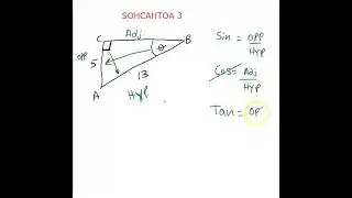 How to solve SOHCAHTOA 3 Part b?