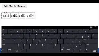 JavaScript Combined with HLML Using contentEditable="true" Property  Makes Web page Interactive