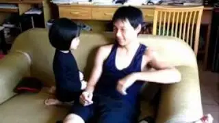 幫舅舅按摩胳肢窩