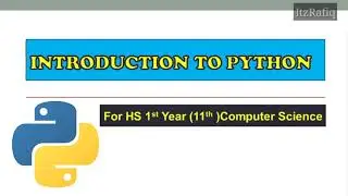 Getting started with Python | Class XI Computer Science