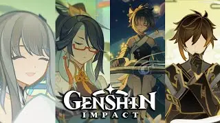 Guizhong, Madame Ping, Cloud Retainer and Zhongli 3rd Lantern Rite 2023 Cutscene | Genshin Impact
