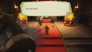 2019 Leaving Peach in Bowser's Castle - Paper Mario: Color Splash Walkthrough 