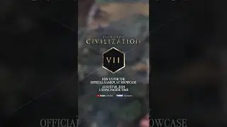Join us for the #Civ7 Gameplay Showcase on August 20!