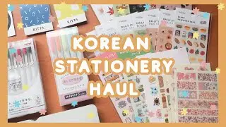 🍰 Cute Korean Stationery Haul 2021 🌸 | Part I | Stickers, Washi Tapes & More