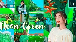 Lightroom Mobile Presets Free DNG I Neon Green Tone Preset I Free Lightroom Mobile Tutorial 2020