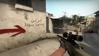 CS:GO -4 с AWP (с 4-мя хп) de_dust2