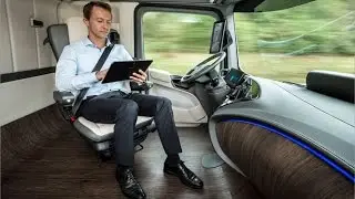 Transportation Design: Mercedes-Benz Future Truck 2025 (Interior)
