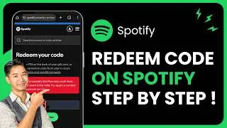 How to Redeem Code on Spotify !