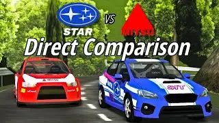 Direct Rally Car Comparison at Tsuchikawa | Rally Blox 2