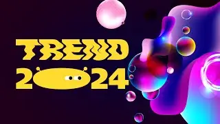 I TREND nella grafica per il 2024 ✨🤖