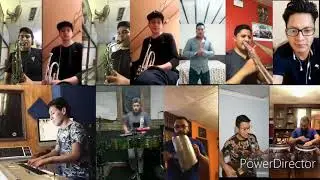Los D'Fiesta con Klasse 0992356943 Pablo Sebastian y sus amigos apoyando la campaña#quedate en casa#