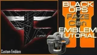 FaZe Clan Logo EPIC : Call of Duty Black Ops 2 Emblem Tutorial
