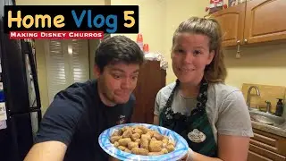 Making Disney Churro Bites From Home