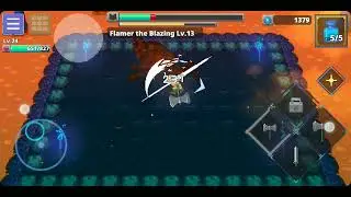 Labyrinth Legend 2 - Scorch Zone Final Boss ( FLAMMER THE BLAZING). Boss Fight Gameplay