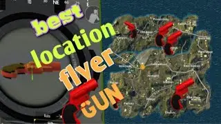 best  4 location for flare gun in pubg lite