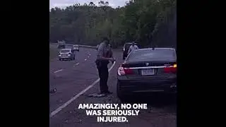 A Virginia officer had an extremely close call during a traffic stop.