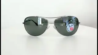 Ray-Ban Rb3293 Metal Aviator Sunglasses