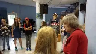 Перед первым прогоном нашей безлепицы "Действующие лица" по произведениям А. Н. Островского.