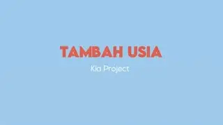 Kla Project - Tambah Usia (Official Lyric Video)