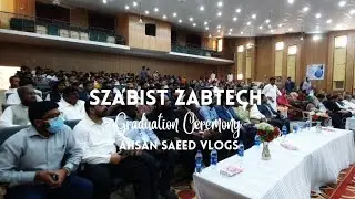 SZABIST ZABTech Shaheed Benazirabad Nawabshah Graduation Ceremony 2K22