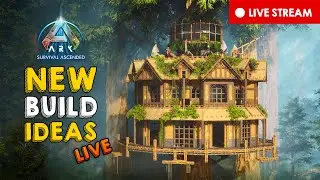🔴 LIVE NOW: Testing NEW Build Ideas in ARK: Survival Ascended 🏗️