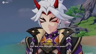 Genshin Impact - Arataki Blazing Armor Beetle Battle Boot Camp (Full Event)