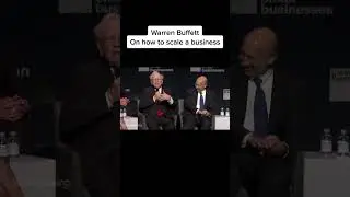 WARREN BUFFETT ON HOW TO SCALE A BUSINESS #shorts #tiktok