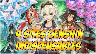 4 SITES GENSHIN INDISPENSABLES | Genshin Impact - Spuffi