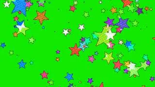 moving stars special effects Overlay animated green screen video for Youtubers copyright free.