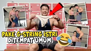 NEKAT PAKAI G-STRING ISTRI DI DEPAN UMUM | NGAKAK BANGET 🤣🤣🤣🤣
