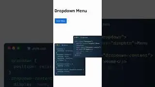 Drop-down menu only css #html5 #coding #cssproperty #css #cssproperties #htmlcss