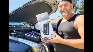 ET5000 8000A Car Battery Jump Starter: Fast Charging, LCD Display, LED Light, and More