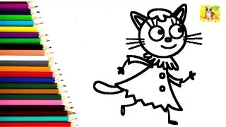 Как нарисовать Три кота.Простые рисунки Три кота
