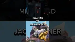 MEGAMIND VS JACK HORNER #meme #shortvideo #dreamworks #edit #vs #battle #shorts