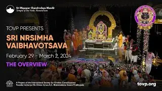Lord Nrsimhadeva TOVP Wing Opening Ceremony - Day 3 Morning