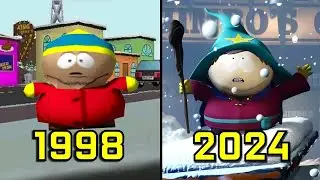 Evolution of South Park Games 1998 2024 #androidgames4k #evolution #games #mobilegaming