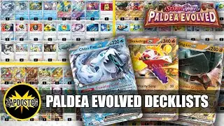 Best Pokemon TCG Decks With Paldea Evolved (40+ Decklists From Japan)