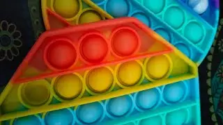 pop it mainan yang lagi viral// pop it rainbow