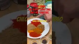 The Secret Curry That Only The Staff Eat!! #recipe #Staffcurry #cooking #food #recipe #foodie