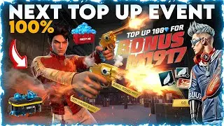 NEXT TOP UP EVENT 100% FREE FIRE