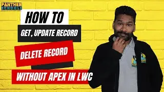 DAY10 - getRecord, updateRecord & deleteRecord - uiAPI Part 2 in @salesforce with @sfdcpanther #lwc