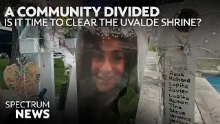 Uvalde Community Debates Clearing Memorials in Town Square | Spectrum News