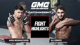 Ali "The Gorilla" Gündüz vs Noor Rahman "The Lion" Amiri | Fight Highlights | GMC 39
