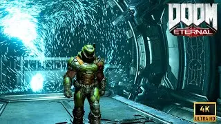 Doom Eternal Gladiator Boss Fight (PS5) (4K) (60FPS) (Hurt Me Plenty)