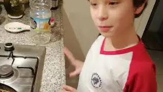 Tavada yumurtayı bu sefer oğlumun elinden yedik